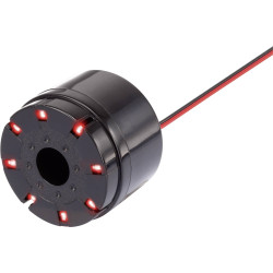 TRU COMPONENTS 1567766 Piezo buzzer 105dB 12V DC Interval sounder 1pc