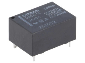 Przekaźnik elektromagnetyczny SPST-NO Ucewki 24VDC PCB G5CA-1A 24VDC