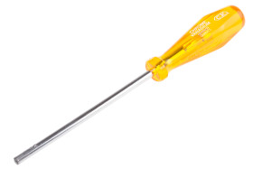 Wkrętak do nasadek, dł. ostrza: 215 mm, 225 mm, mat. łopatki: Stal stopowa, mat. uchwytu: Plastik, końcówka: