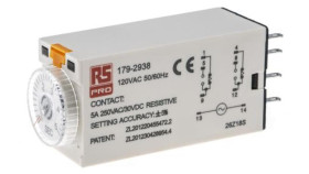 Przekaźnik Czasowy Zwłoczny Jednofunkcyjny 0.2 › 5S Dpdt 2-Stykowy Dpdt 110V Ac
