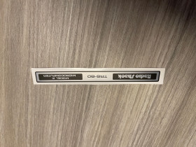 Radio Shack TRS-80 Model III silver sticker badge