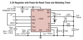 700mA Step-Down Regulator with Power-On Reset and Watchdog Timer
