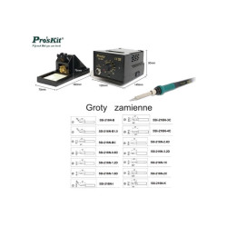 Stacja lutownicza SS-206B 60W 200°480°C PROSKIT