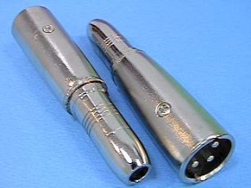 Przejście wtyk XLR - gniazdo JACK 6.3