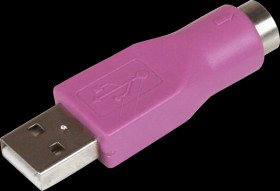 GC46MFKEY USB to PS/2 adapter, for keyboards