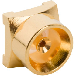 AFI panel socket 50 Ω, solder connection, straight, 920-160J-51P