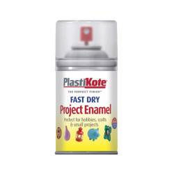 PlastiKote 440.0001190.046 119-S Fast Dry Enamel Aerosol Clear 100ml