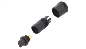 Złącze: Okrągłe Wtyk 719 Żeńskie Pin: 4 Nieekranowane Złocony 09 9764 70 04