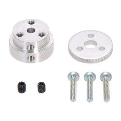 Pololu Aluminium Scooter Wheel Adapter for 4mm Shaft