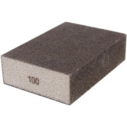 Quadrios 2202T004 Abrasive Sponge 100 Grit Durable PU Foam Long-Lasting