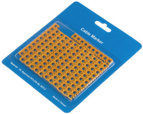 Oznaczniki kabli Przypinany RS PRO ilość 130