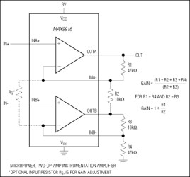1MHz, 20µA, Rail-to-Rail I/O Op Amps with Shutdown