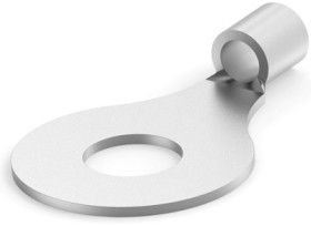 Uninsulated ring cable lug, 10.5-16.8 mm², AWG 6, 13.08 mm, M12, metal, 36808