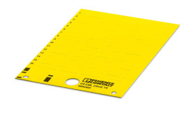 Etykieta Oznaczenie urządzenia US-EML (20X8) YE Phoenix Contact Przyklejanie