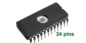 M2716-1F1 Eprom (used) (2K x 8)