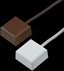 FU7301W Potential-free glass breakage detector with adhesive (white)