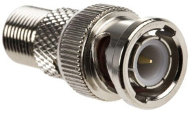 Adapter RF, Męski BNC - żeński Typ F, 1GHz