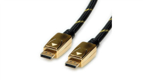 Roline Gold Displayport Kabel, V1.4, Dp M/M, 3 M