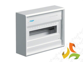 Rozdzielnica natynkowa 12 modułowa 1x12M bez drzwi IP30 VOLTA VA12B HAGER