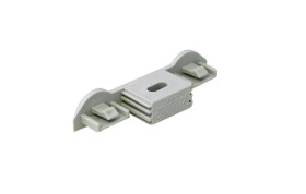 BIS starQuick Płyta ścienna szara do mocowania 2 rur za pomocą obejm starQuick 0854000 /100szt./