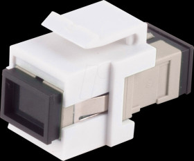 BS08-10214 Keystone module, SC Simplex, OM1 / OM2, beige