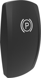 Klosz do przycisku, do użytku z: Przełączniki kołyskowe uszczelniane serii V, kolor: Biały, symbol: Hamulec postojowy