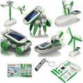 Zestaw Solarny Solar Toys 6w1 + LATARKA