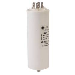 Ducati 4.16.10.30.64 50uf Plastic Case Motor Run Capacitor