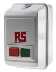 Rozrusznik silnikowy 1-fazowy 1,5 kW 3PST 10 x 13 A 240 V ręczny IP55