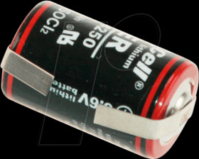 ER14250 XCell Lithium, 1/2AA, 1200 mAh, 15x25mm