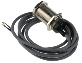 Czujniki fotoelektryczne Rozproszone odbicie cylindryczny RS PRO PNP NO+NC zakres 1 m Podczerwona dioda LED