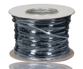 Przewód montażowy 0,5 mm2 Czarny RS PRO PVC 22 AWG 600/1000 V dł. 100m 16/0,2 mm 105°C BS 6231