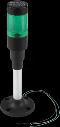 Signalling column, buzzer, green, LED, 24 V AC/DC
