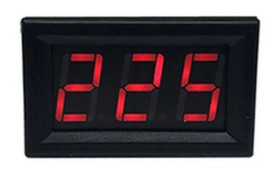 WOLTOMIERZ 70-500VAC, CZERWONY (MIER-056-AC-R)