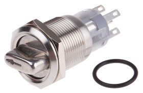 Przełącznik bistabilny, 2-pozycyjny, IP67, RS PRO