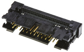 Złącze IDC 26-pinowe 2-rzędowe raster: 2.54mm Męski Montaż na kablu TE Connectivity