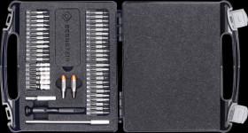 4-970-C Bit set with torque adapter 0,5 + 0,6 Nm, 47 pcs.