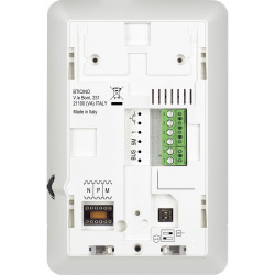 Bticino 344282 CLASSE100 A16E Indoor Audio Panel Sensor Buttons White