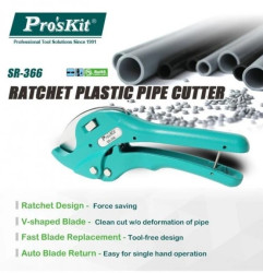 Obcinacz do rur elektroinstalacyjnych SR-366 Pros 20277