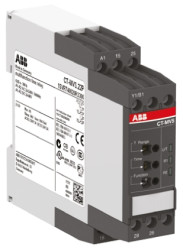 Timer Relay Szyna DIN 24 → 240 V ac, 24 → 48V dc DPDT 2-stykowy ABB SPDT 0.05 s → 300h