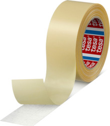 Fabric tape, 50 x 0.2 mm, double sided, fabrics, transparent, 25 m, 04934-00002-00