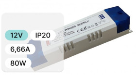 ZI 12V CS 80W 6,66A IP20 ZASILACZ