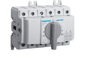 Modułowy przełącznik zasilania 3x63A HIM306 HAGER