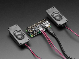 Adafruit Stereo Bonnet Pack for Raspberry Pi Zero W - Includes Pi Zero W