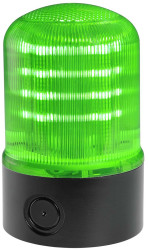 Sygnalizator 120 V, 240 V Migające, obrotowe, stałe Zielony Montaż na podstawie LED