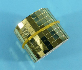 MOZAIKA SZKLANA ZŁOTA ROLKA 100x4cm 1mm