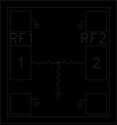 Fixed, 12 mil Thru Line Passive Attenuator Chip, DC - 50 GHz
