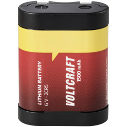 VOLTCRAFT Camera battery 2CR5 Lithium500 mAh 6 V