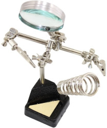 ZD-10G Uchwyt montażowy trzecia ręka z lupą