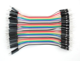 Premium Jumper Wires 40pk (Male/Male) 100mm